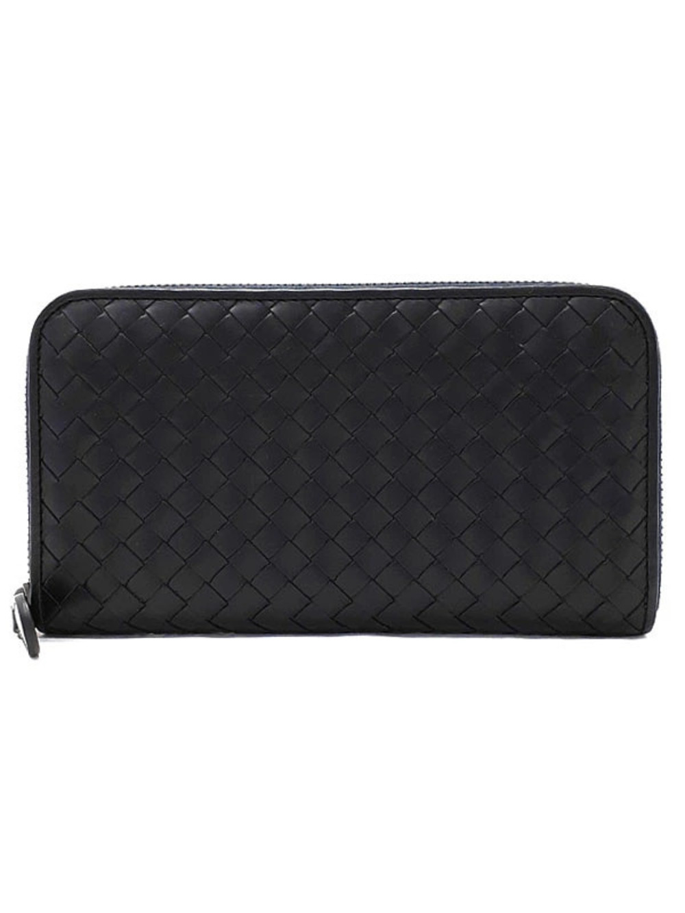 Bottega Veneta Intrecciato Round Zipper Long Wallet